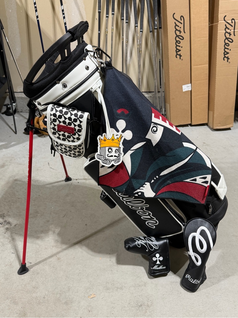 Rare SOLD OUT Malbon King of Clubs Bag Set